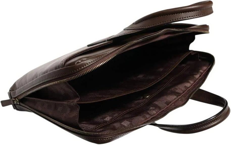 ランバン コレクション LANVIN 定価4万 ビジネスバッグ 撥水牛革 A4