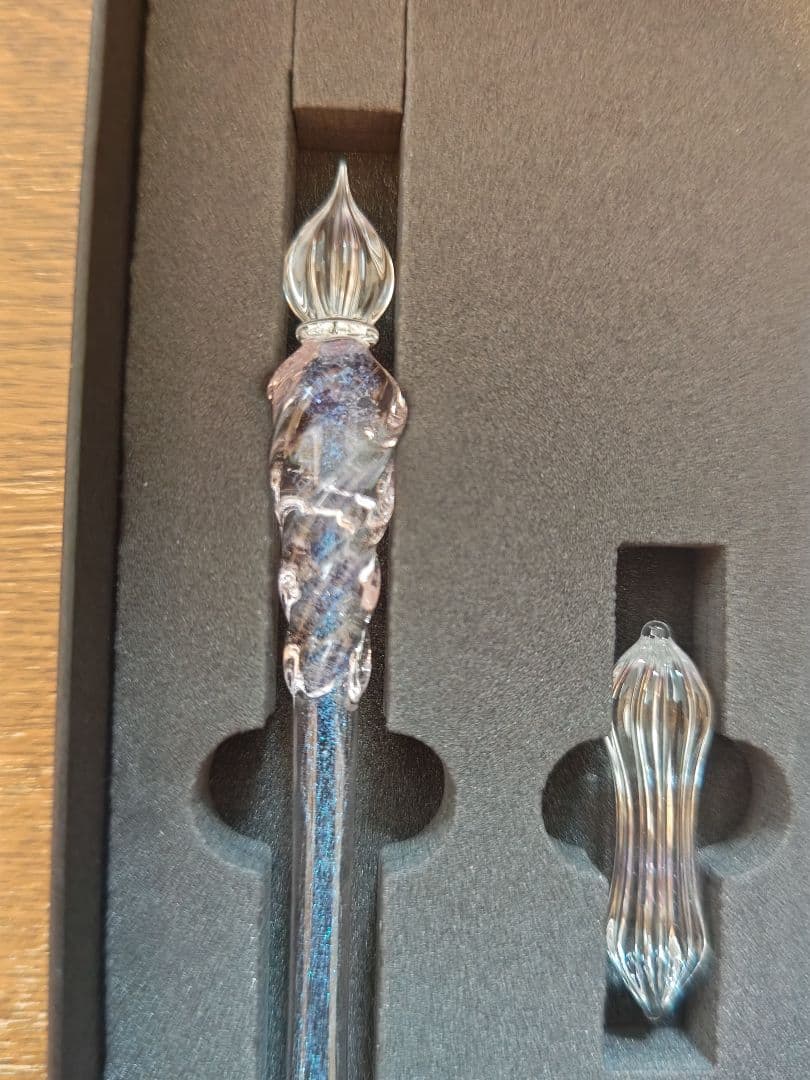 H*a様 ガラス工房 LUC ガラスペン 誰そ彼 インクセット