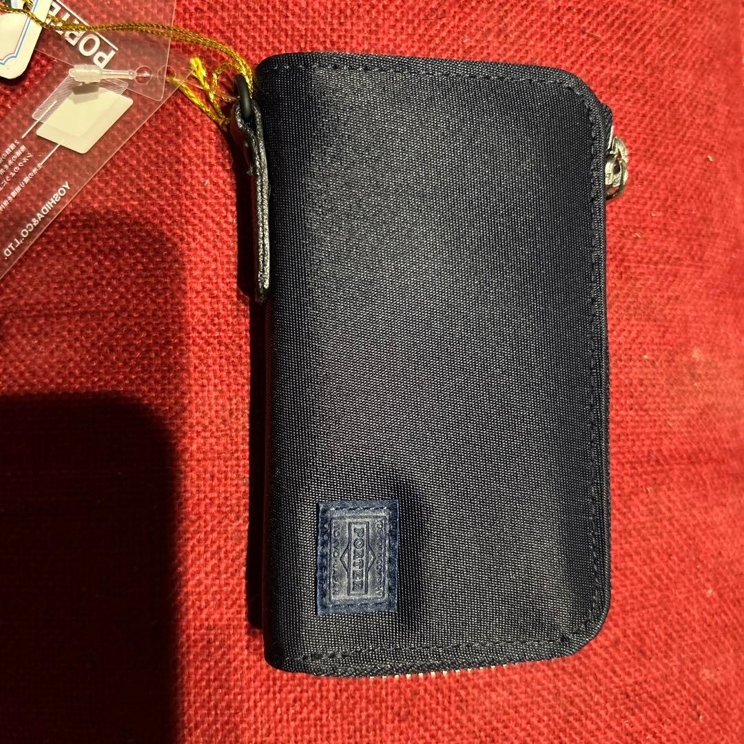 PORTER ナイロン キーケース ネイビー