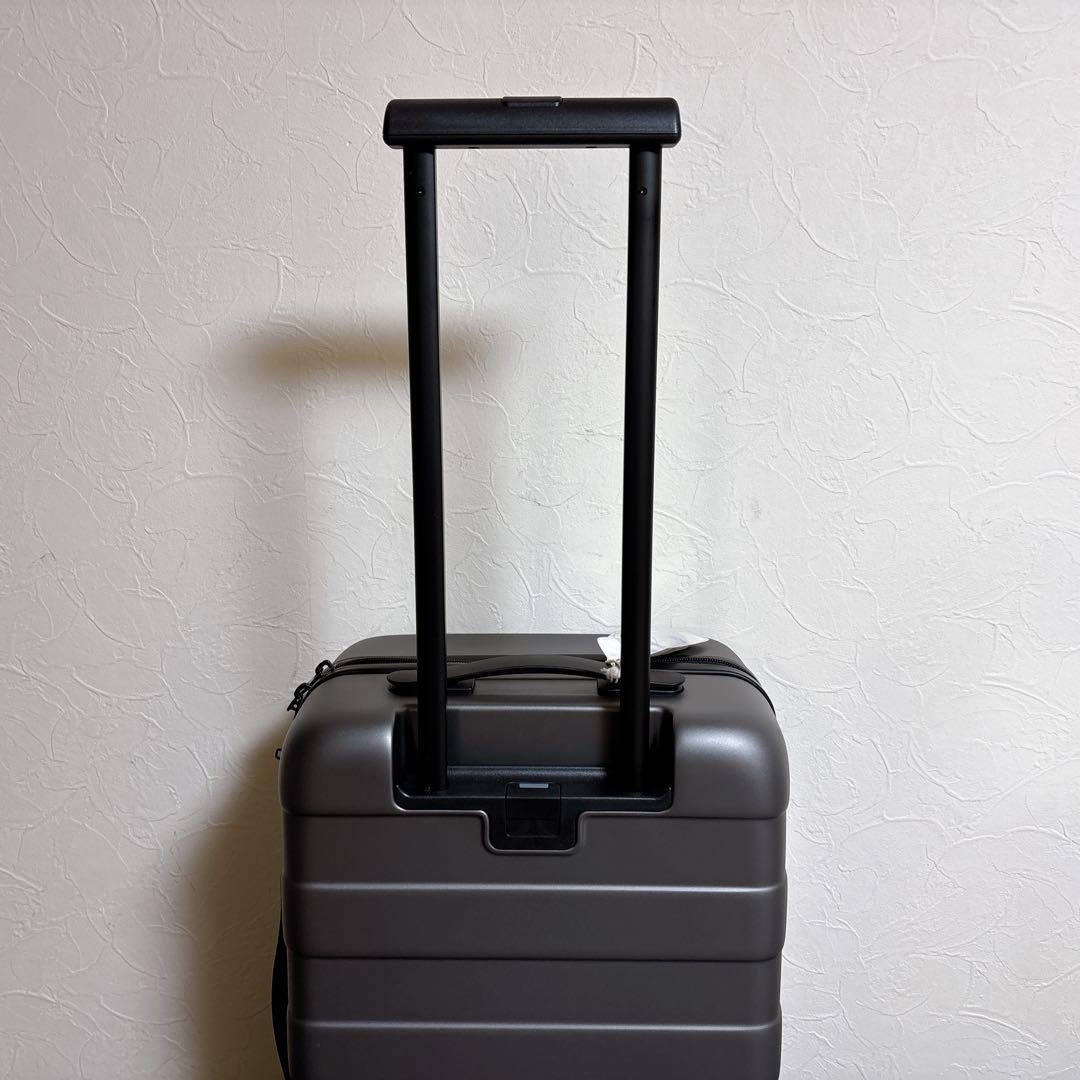 【美品】 無印良品　MUJI バーを自在に調整できるキャリーケース　36リットル