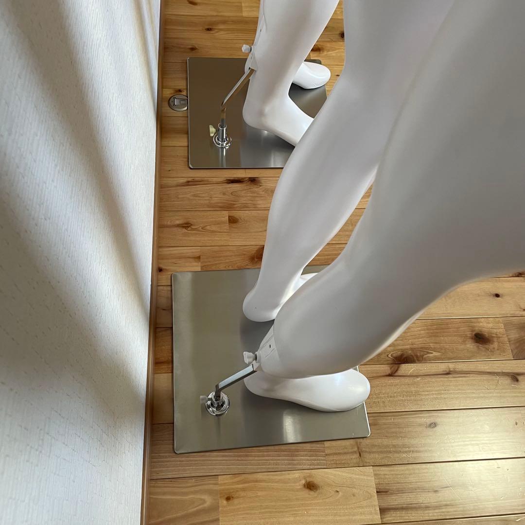 マネキン ホワイト メンズ 187cm スタンド付き 2体の価格です！