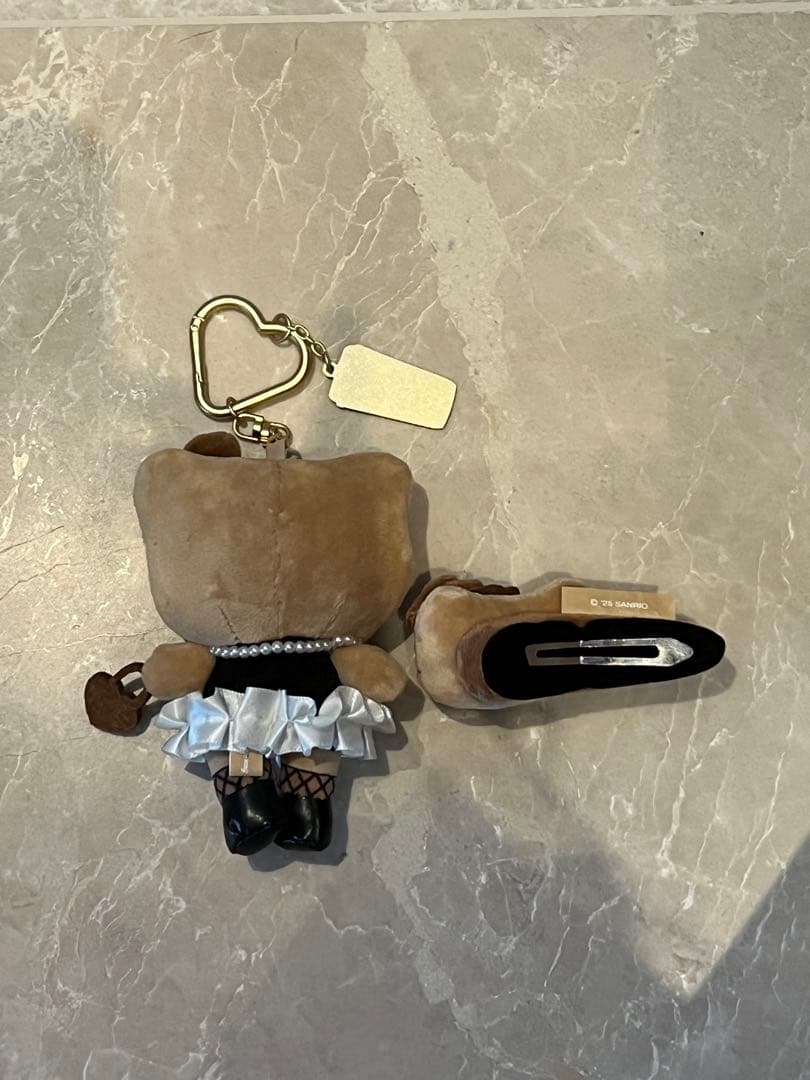 CHAGEE Hello Kitty ぬいぐるみ マスコット ヘアピン