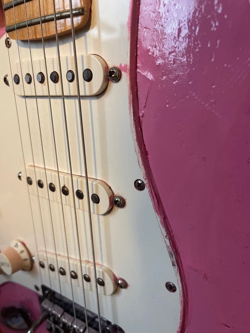 フェンダーメキシコ　ストラトキャスター　レフティ