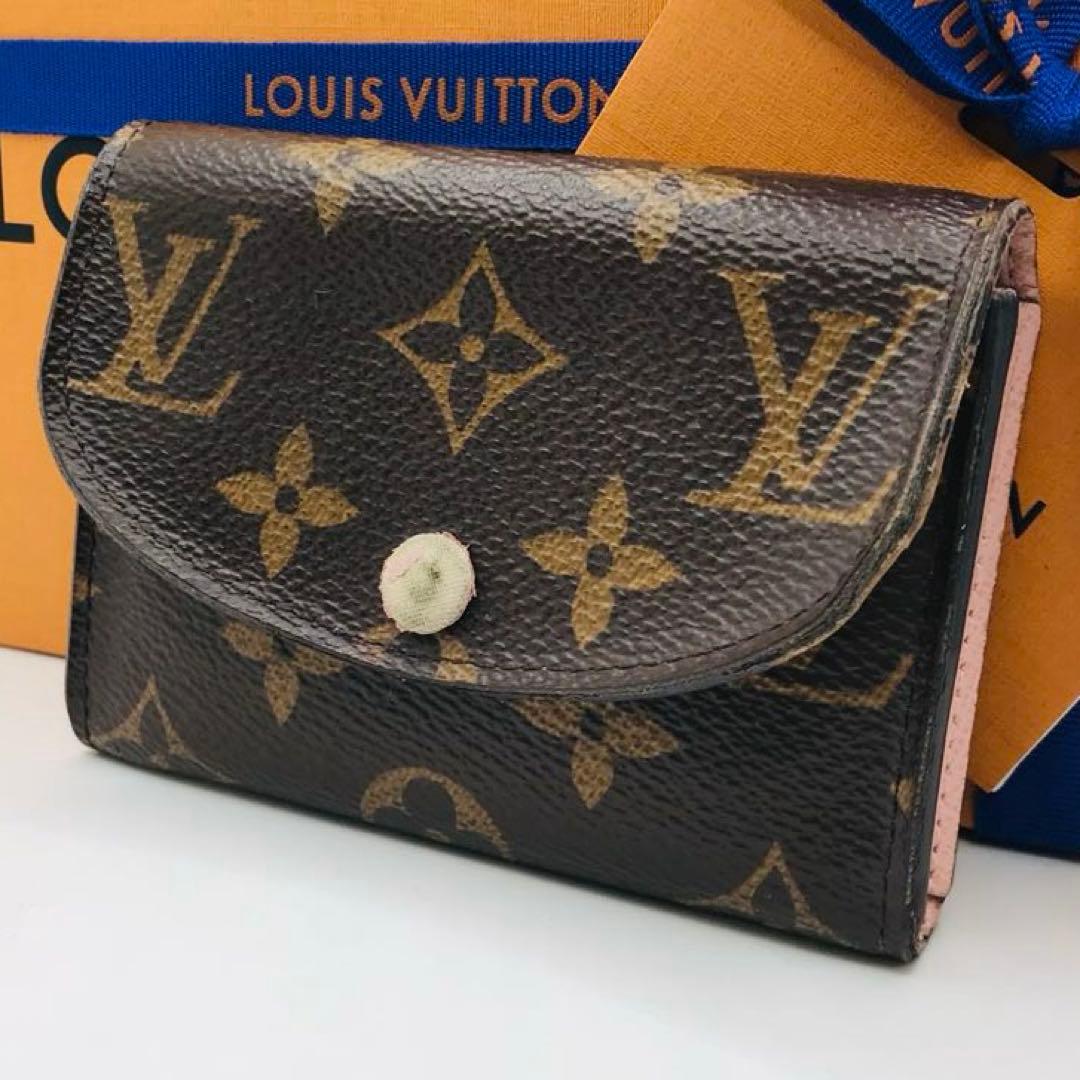 ルイヴィトン✨モノグラム ローズバレリーヌ ポルトモネ ロザリ ケース