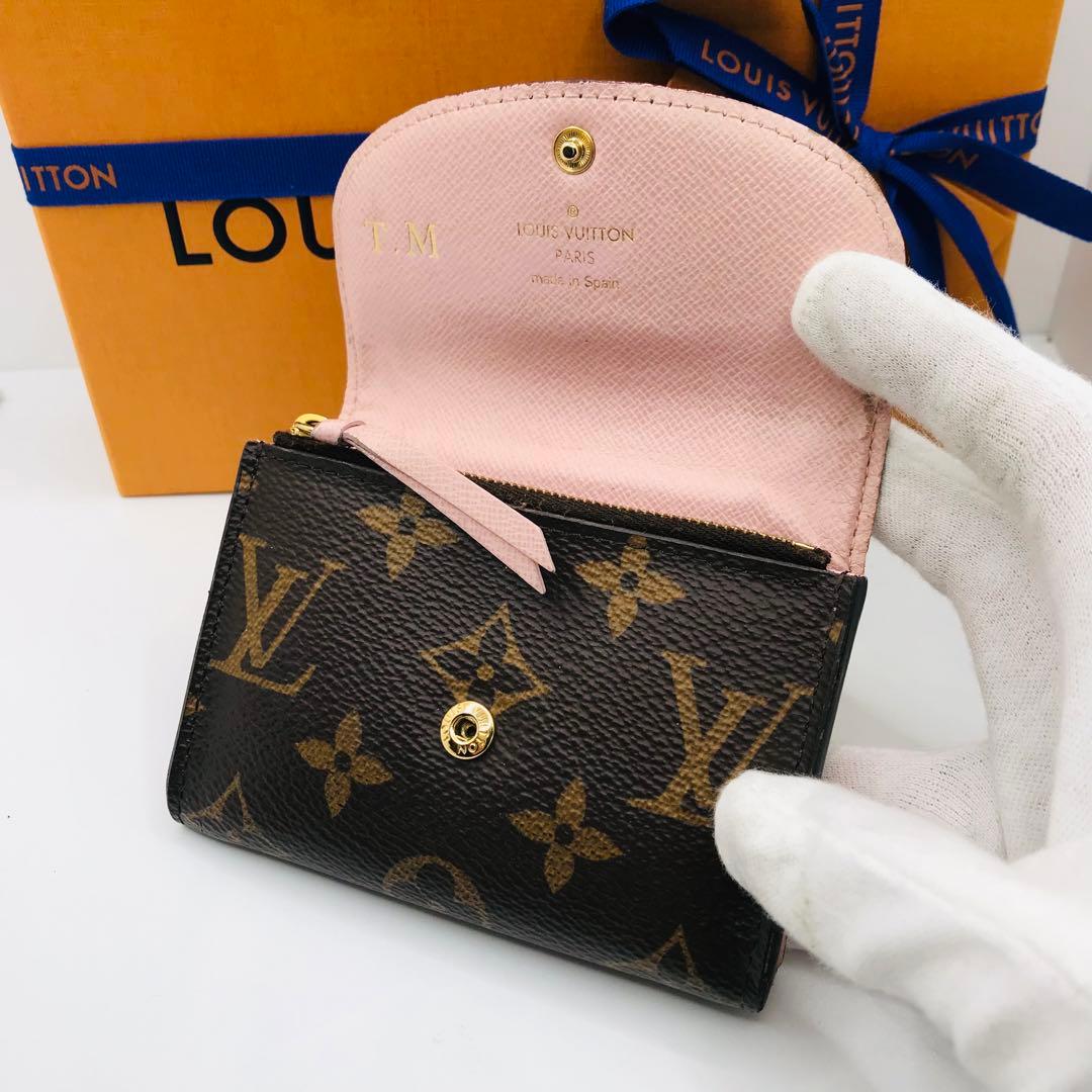 ルイヴィトン✨モノグラム ローズバレリーヌ ポルトモネ ロザリ ケース