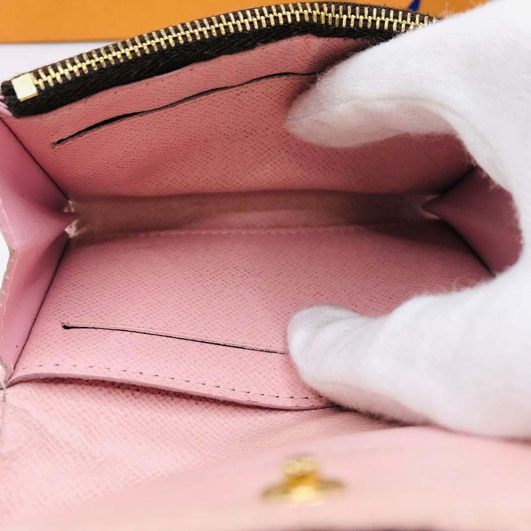 ルイヴィトン✨モノグラム ローズバレリーヌ ポルトモネ ロザリ ケース