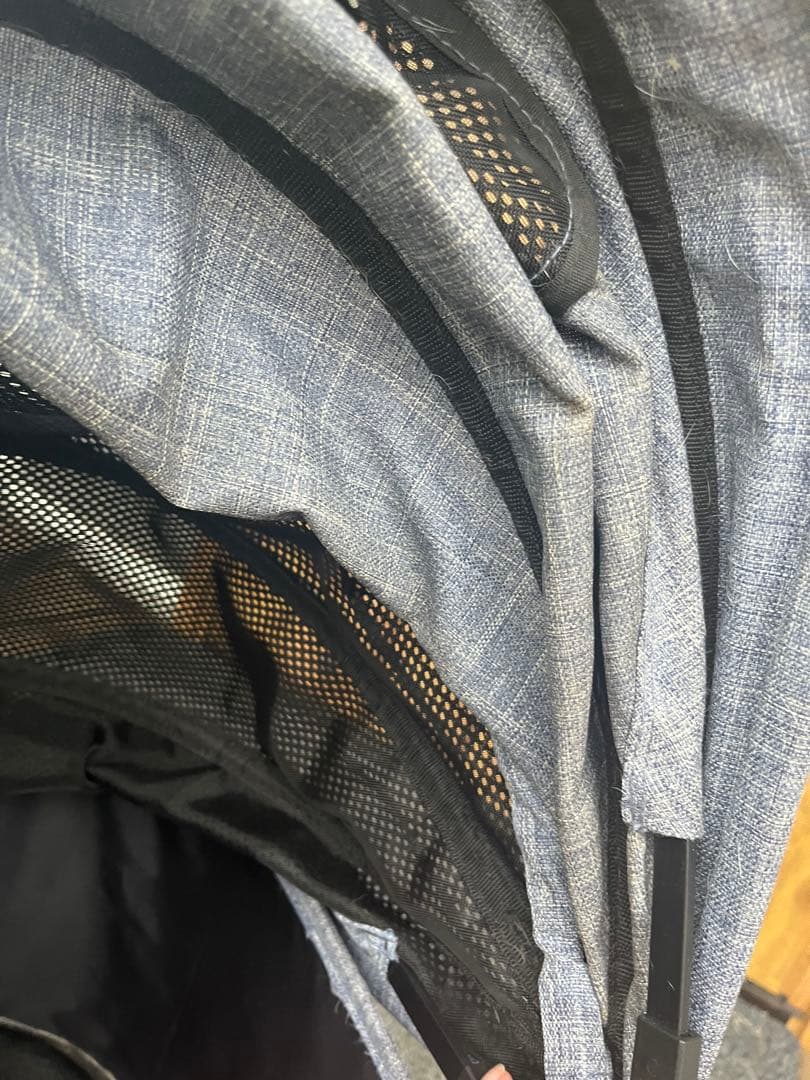 AIRBUGGY ペットカート メランジデニム　ドーム3