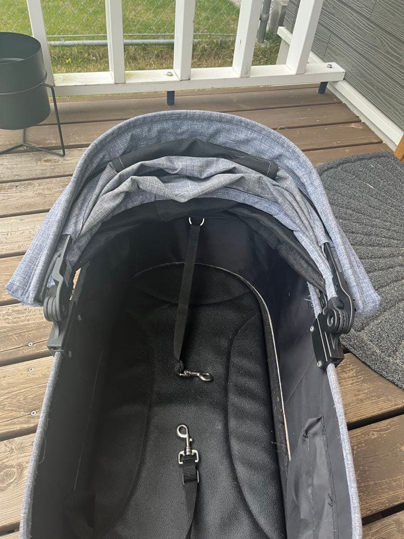 AIRBUGGY ペットカート メランジデニム　ドーム3