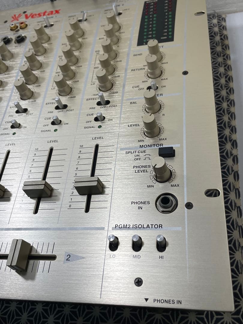 VESTAX ベスタクス　PCV-275 縦横フェーダーメンテナンス