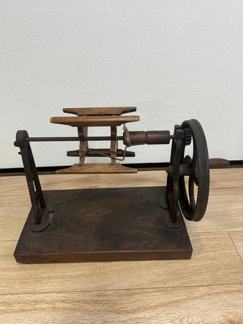 天久座繰り機　古道具　糸巻き機　おまけ付