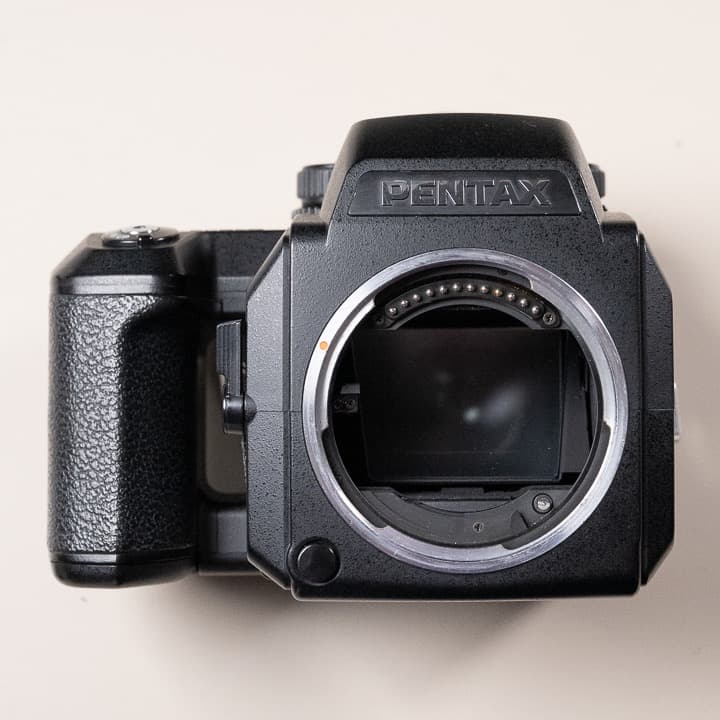 PENTAX 645NII ボディ フィルムバック付き