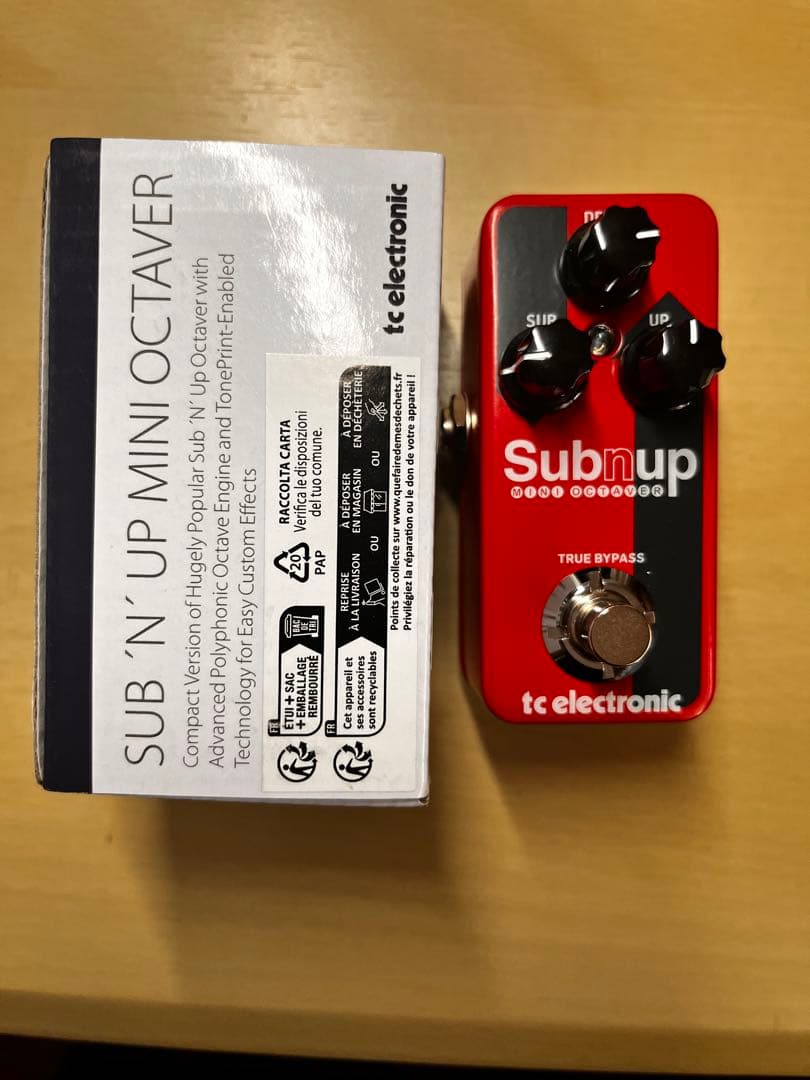 tc electronic “Subnup mini “オクターバー(箱有)