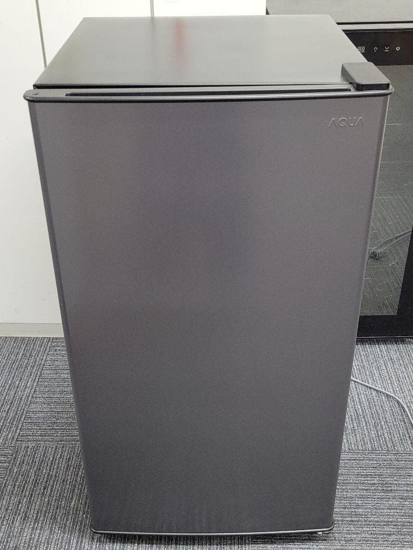 2023年製 AQUA 1D 90L 直冷式冷蔵庫 AQR-9P ダークシルバー