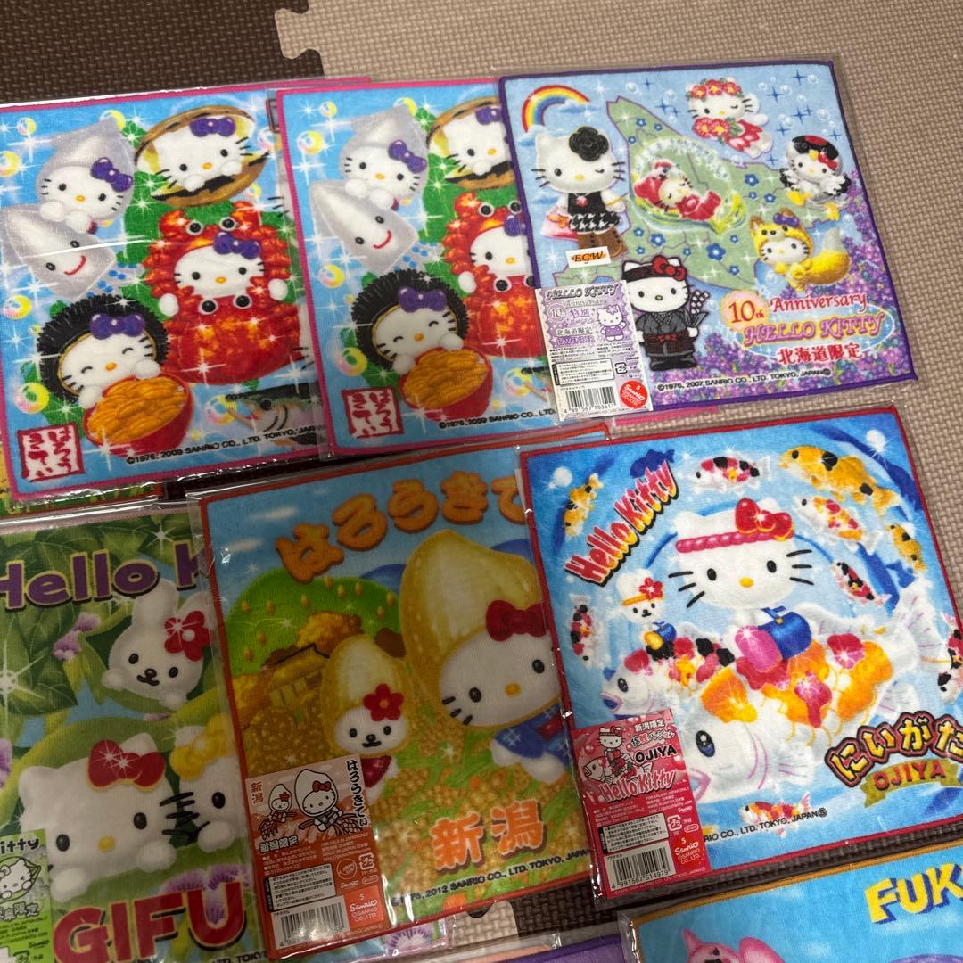 ハローキティタオルアソートセット プチタオル 数量: 19枚セット