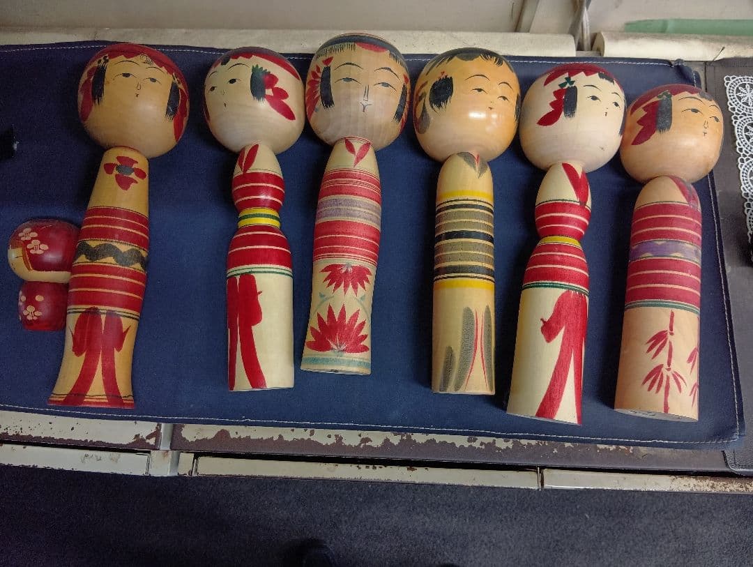 こけし 7体セット 弥治郎系