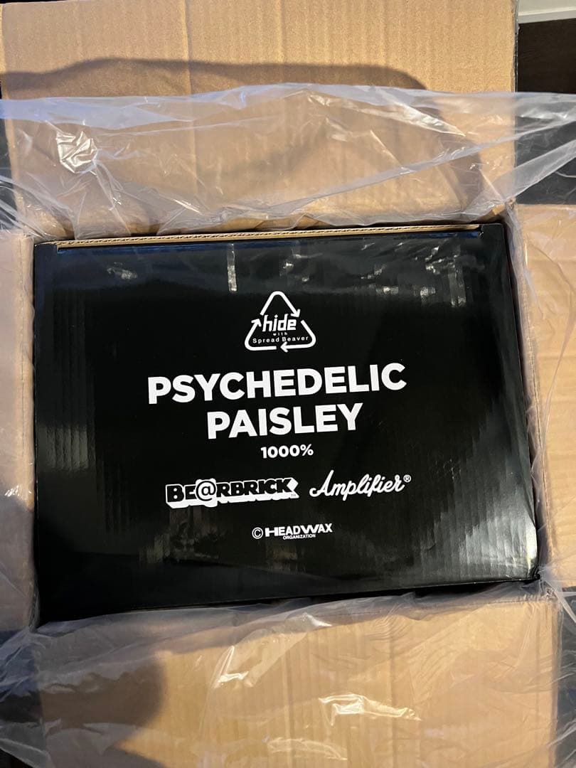 ミュージシャン 1000% BE@BRICK Psychedelic Paisley Hide