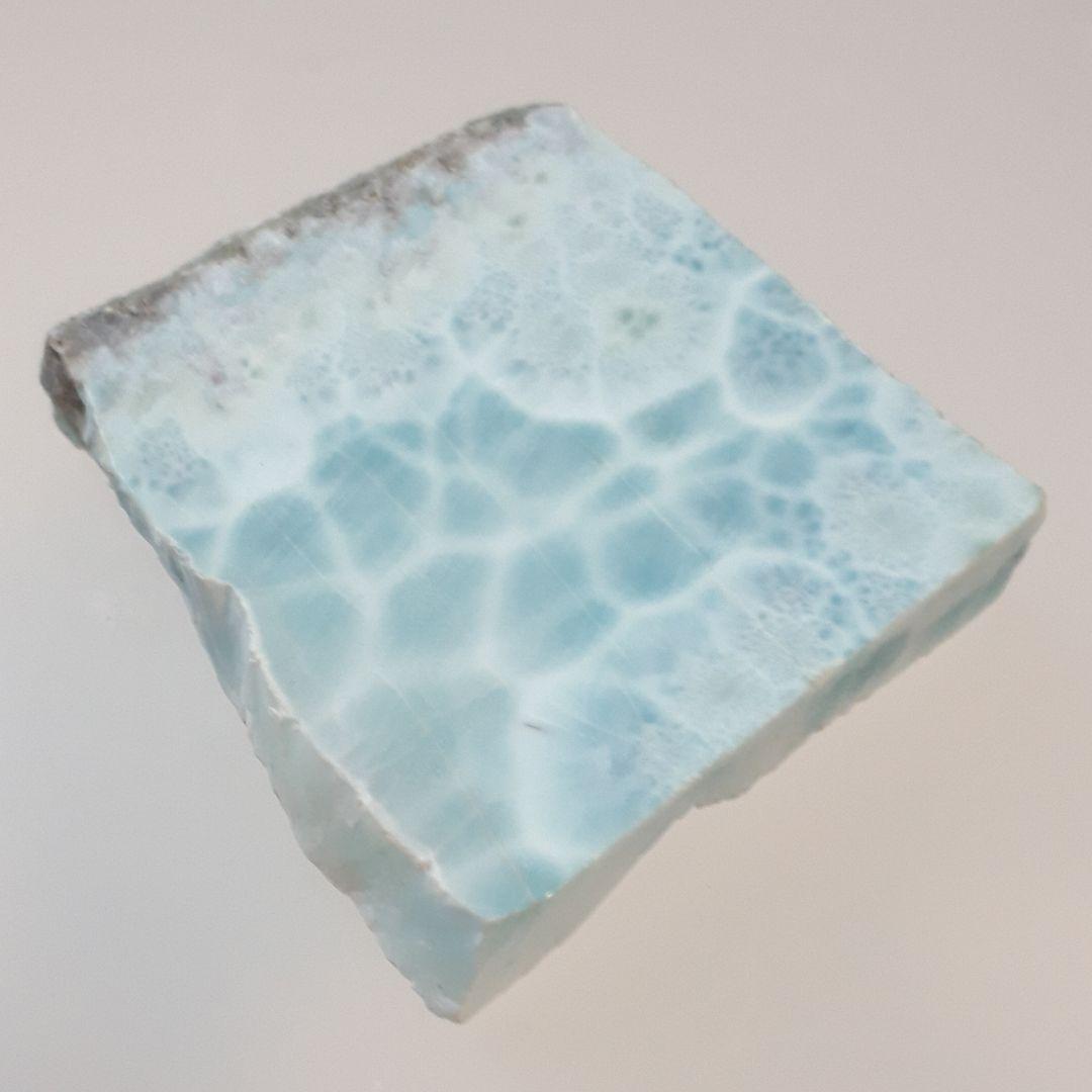 ラリマーの板状原石　52g