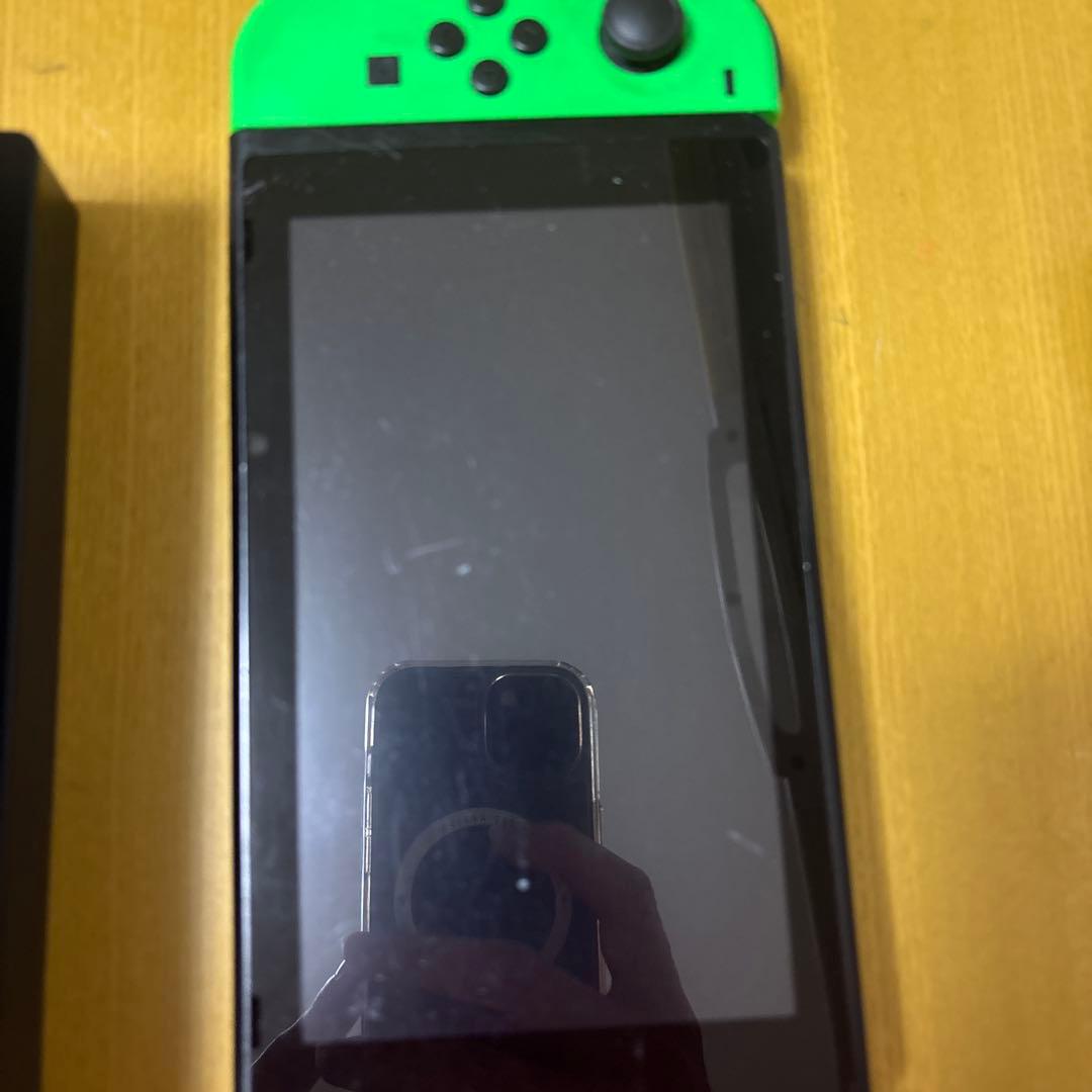 ?*?様 Nintendo Switch 本体 グリーン/ピンク