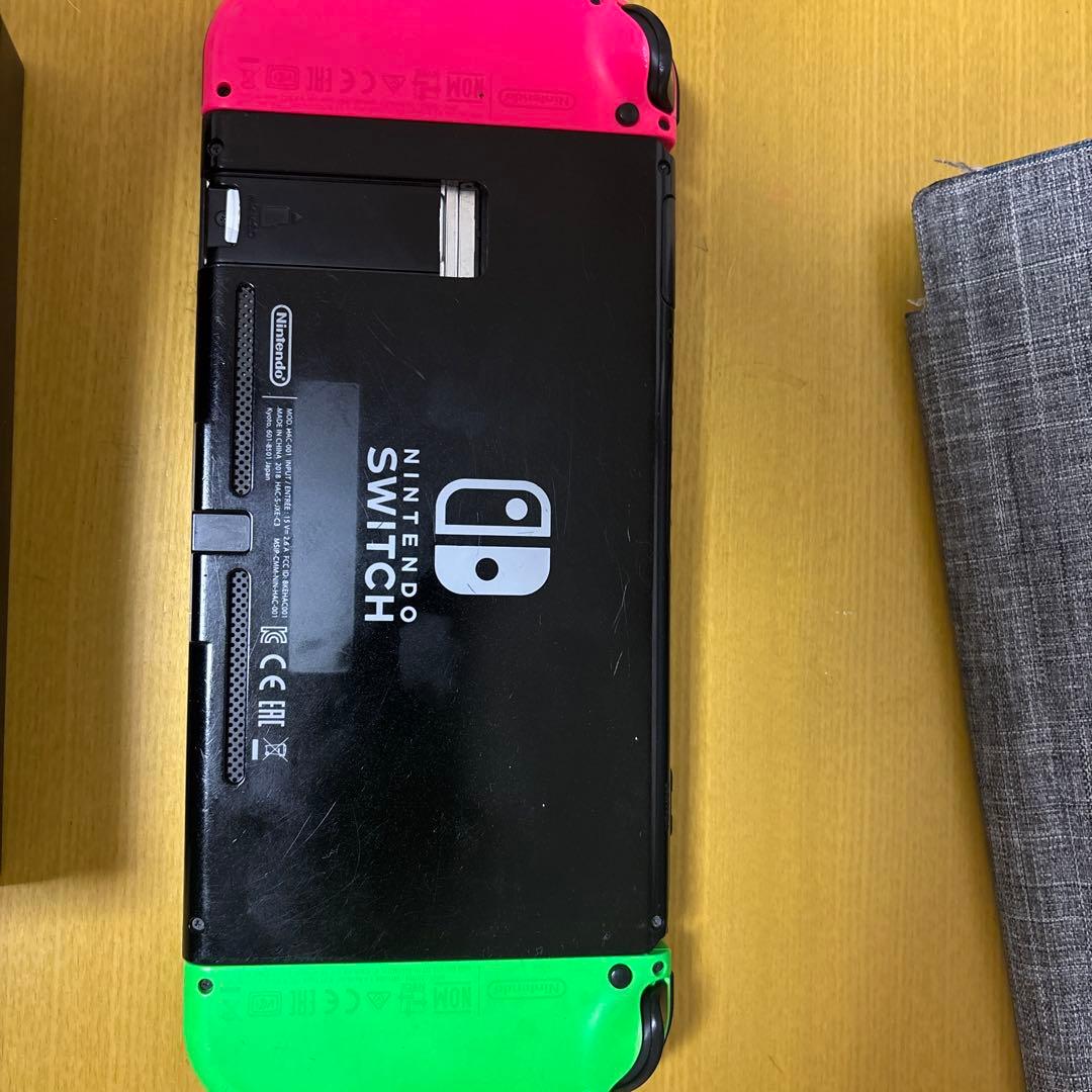 ?*?様 Nintendo Switch 本体 グリーン/ピンク