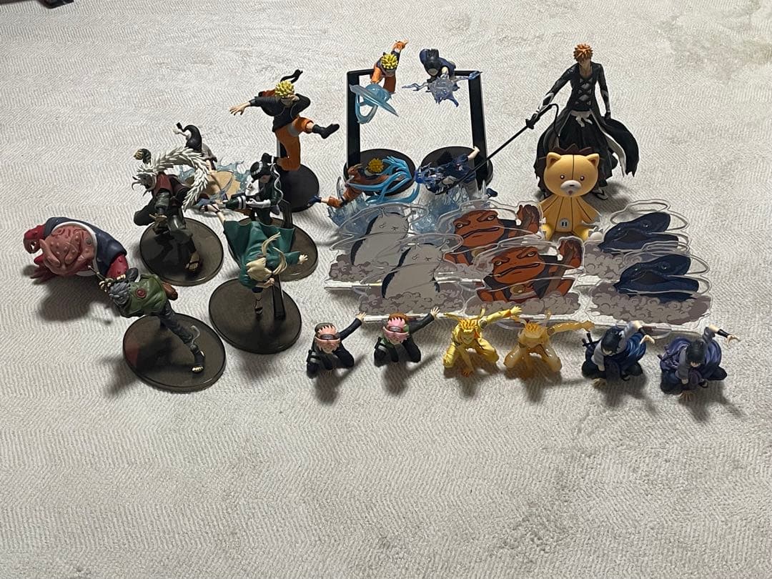 【中古】NARUTO BLEACH　フィギュア　まとめ売り