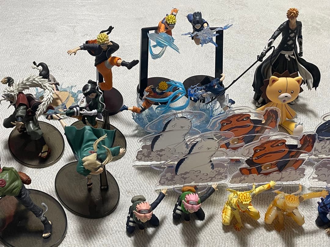 【中古】NARUTO BLEACH　フィギュア　まとめ売り