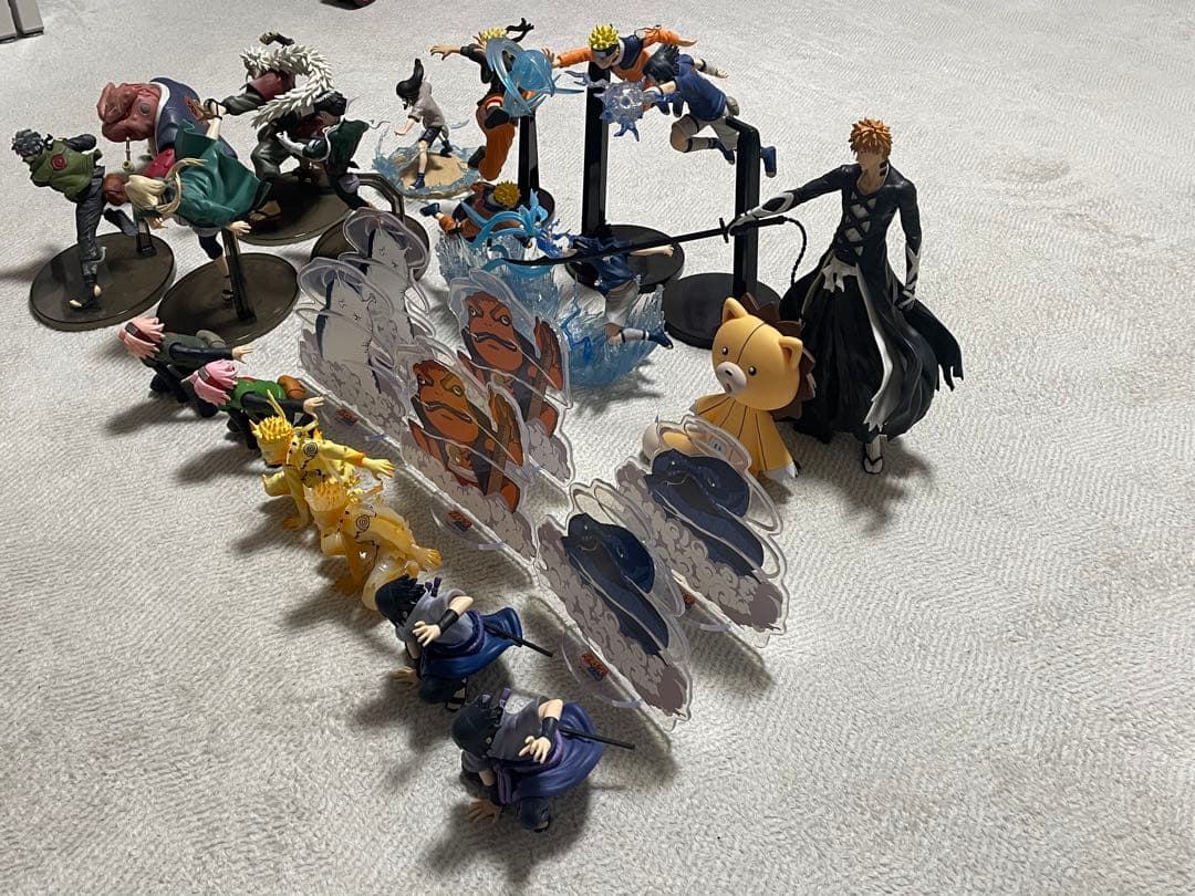 【中古】NARUTO BLEACH　フィギュア　まとめ売り