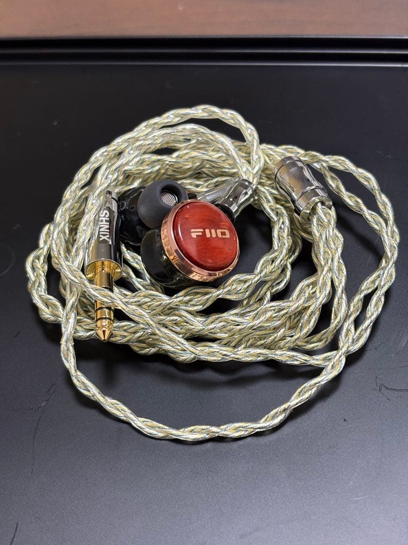 fiio fp3 rosewood 金メッキケーブル付