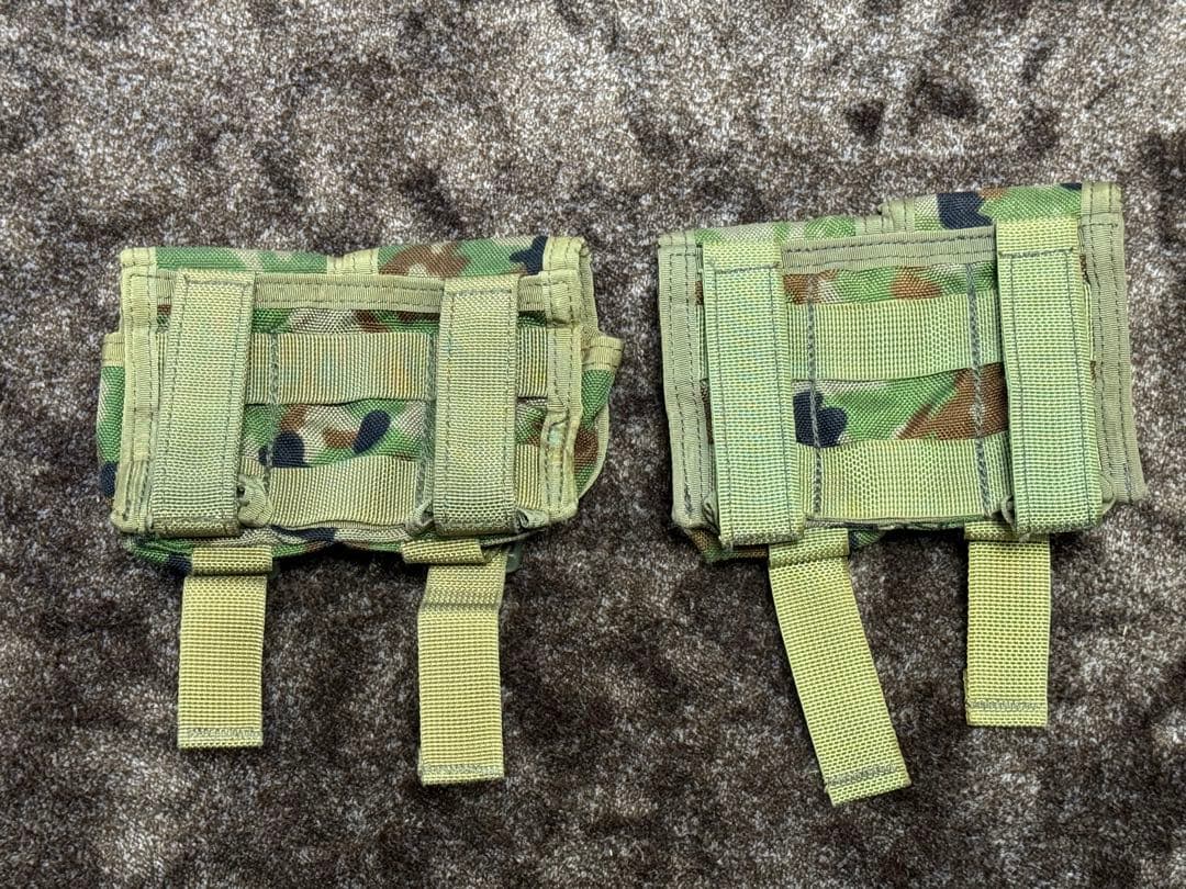LEM製　グレネードポーチ（ダブル）　陸自迷彩　2個セット