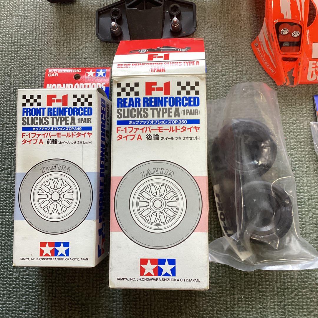 タミヤ F103 フォーミュラ・メカ詰み・プロポ付きフルセット（OPパーツ多数）