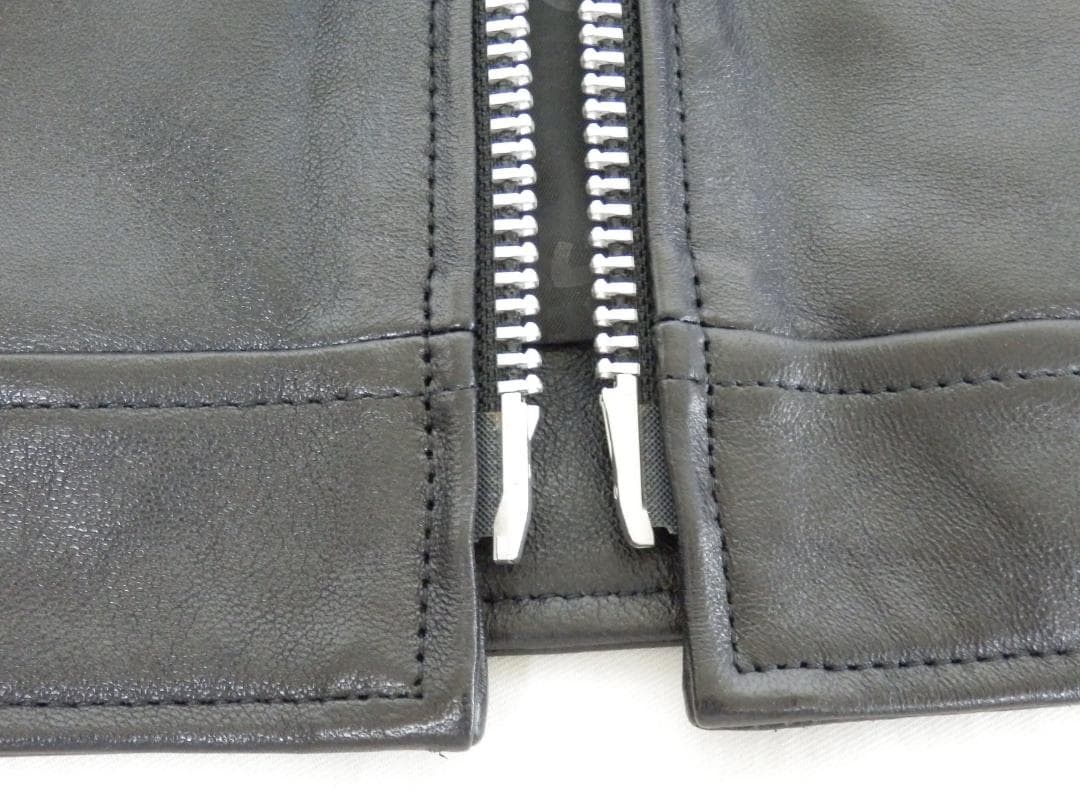 M1530 Schott シングル ブレスト ライダースジャケット 羊革