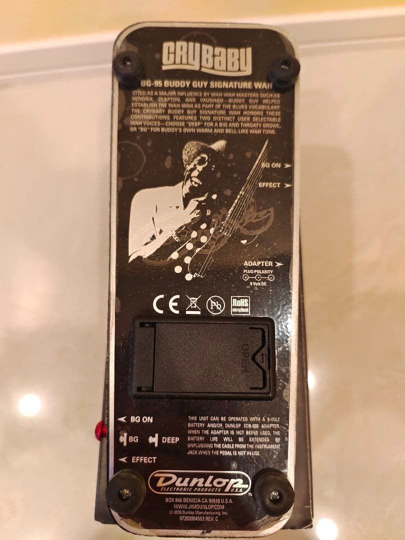 ギター Jim Dunlop CryBaby BG-95 Buddy Guy