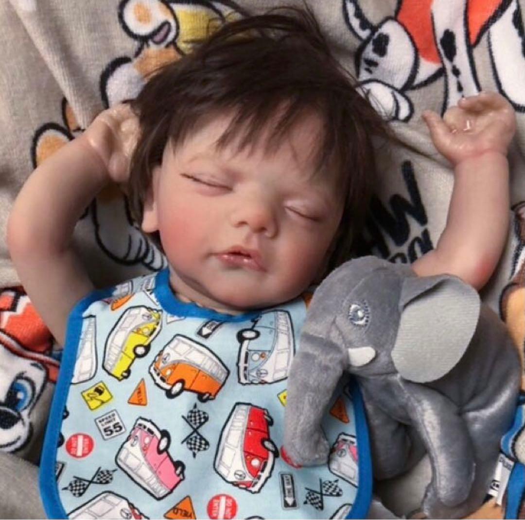 *・゜゜・*:.。リボーンドール　ねんねの男の子*:.。. .。.:*・゜゜・*