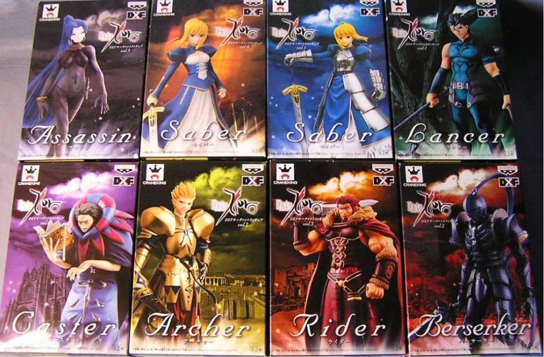 希少品！Fate ZERO DXF フィギュア　16体セット