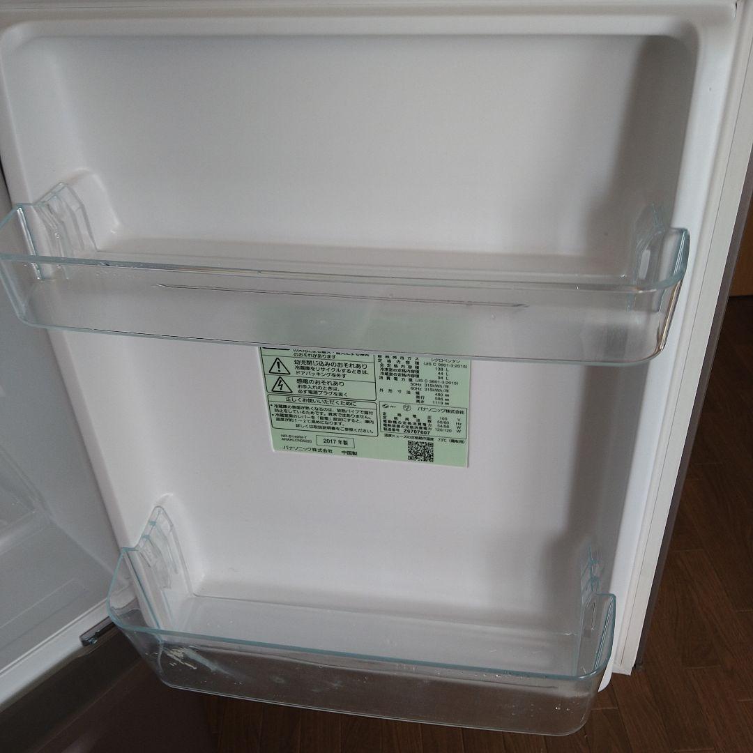 Panasonic 冷蔵庫 冷凍庫 NR-B149W ブラウン