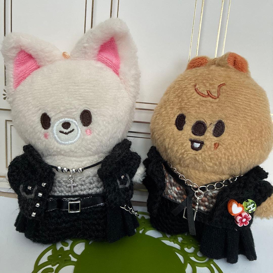 ゆうち様　SKZOO 10cmぬいぐるみ用 衣装　ハン　アイエン