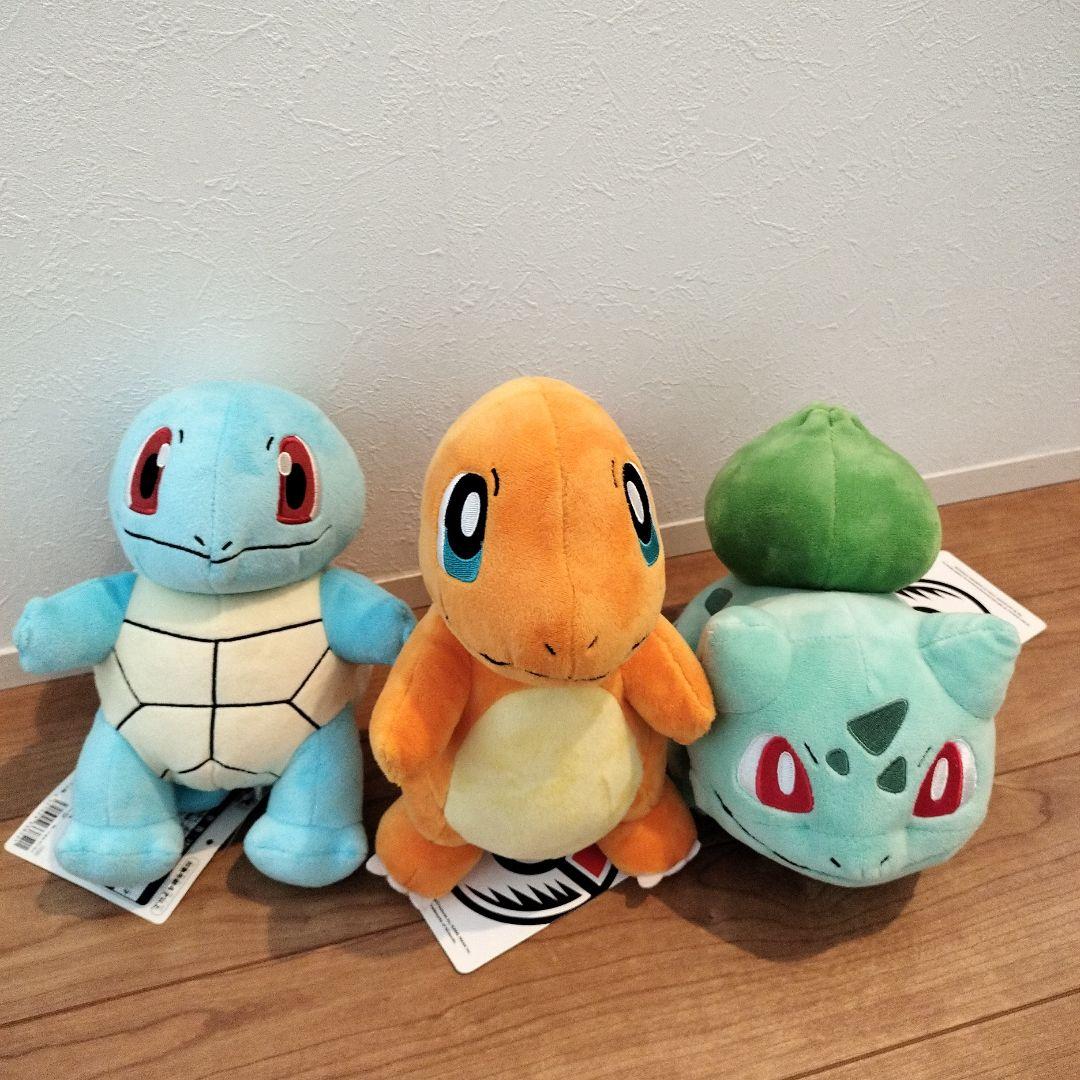 ポケモンセンター　歴代御三家ぬいぐるみ　まとめ売り