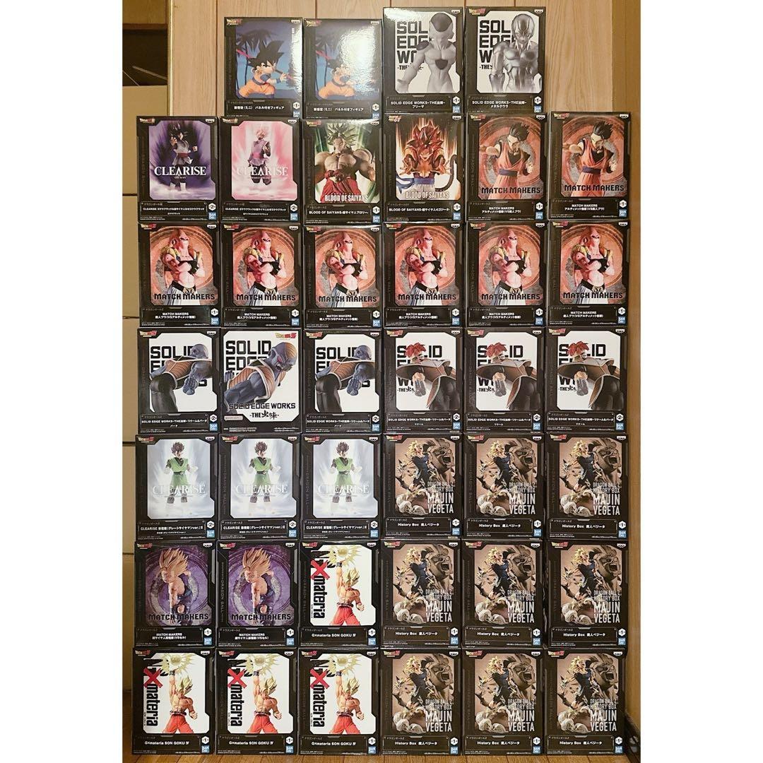 ドラゴンボール MATCH MAKERS CLEARISE まとめ売り 40点