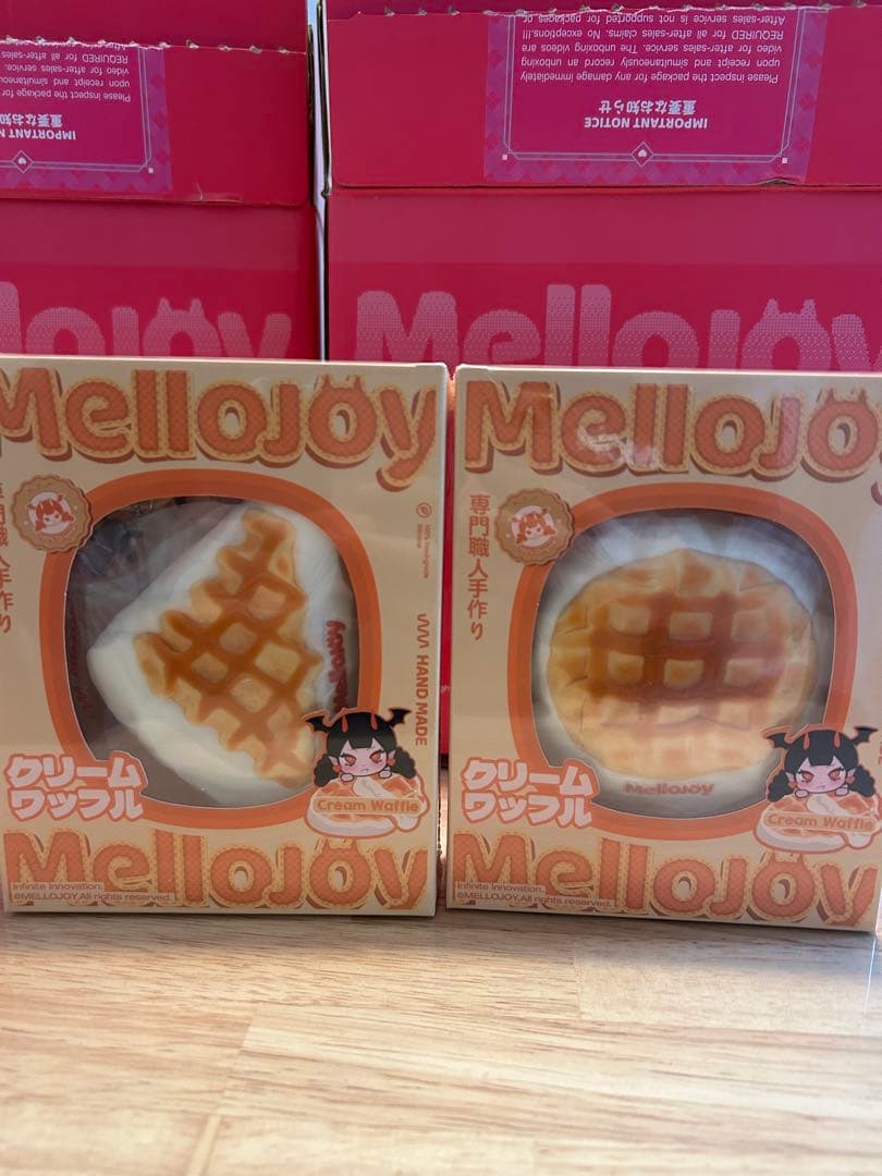 【新品未開封】Mellojoy メロジョイ ワッフル さんかく まる