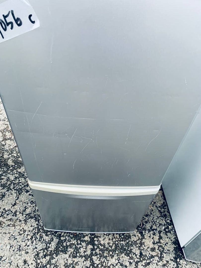 ♦Panasonic ノンフロン冷凍冷蔵庫【2009年製】NR-B142W-S