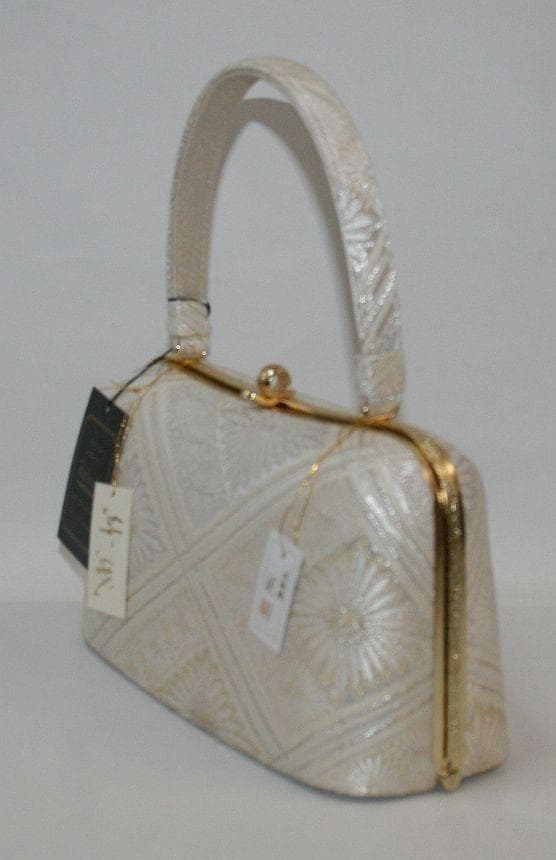 有名メーカー沙織　正絹西陣織 高級草履バック　 ZB0139