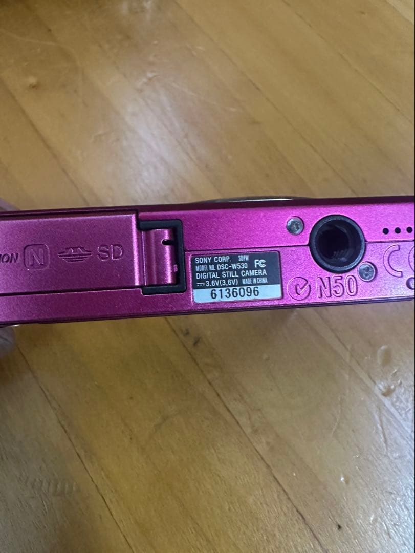 Sony Cyber-shot DSC-W530 ピンク