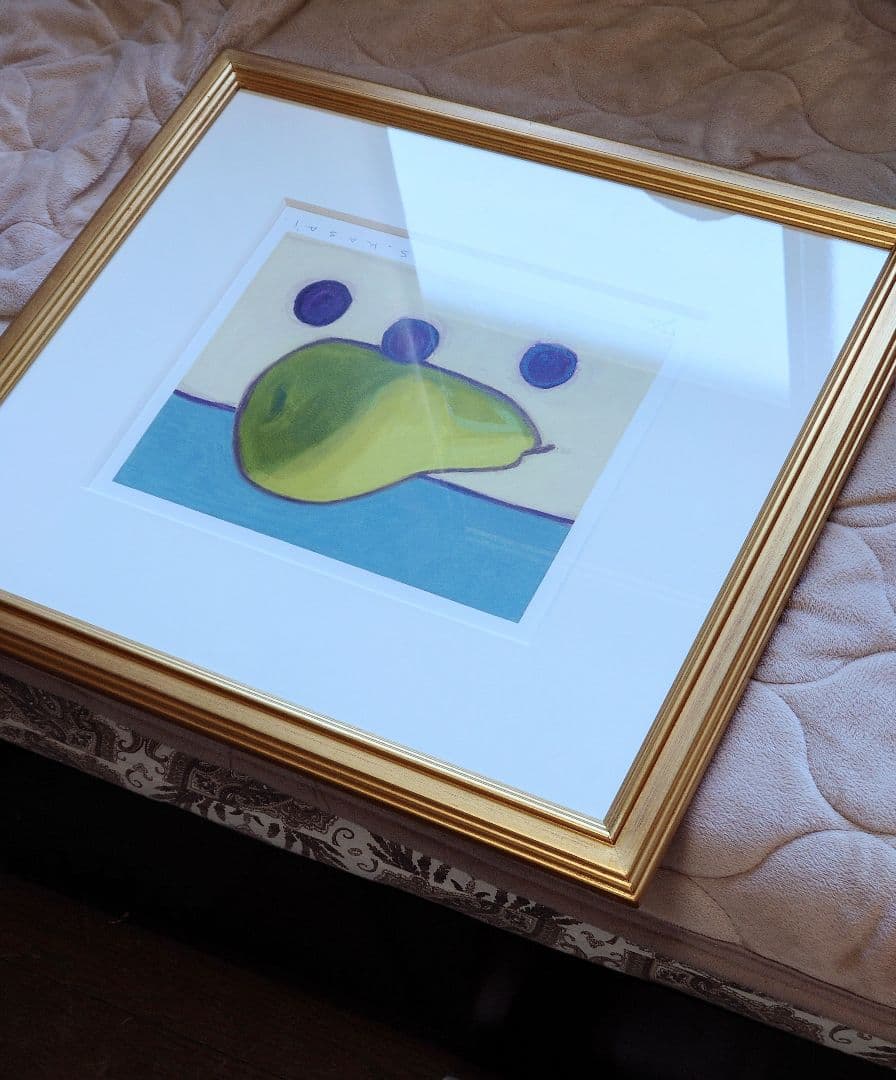 最特価、【真作】笠井誠一　静物　リトグラフ、直筆サイン入