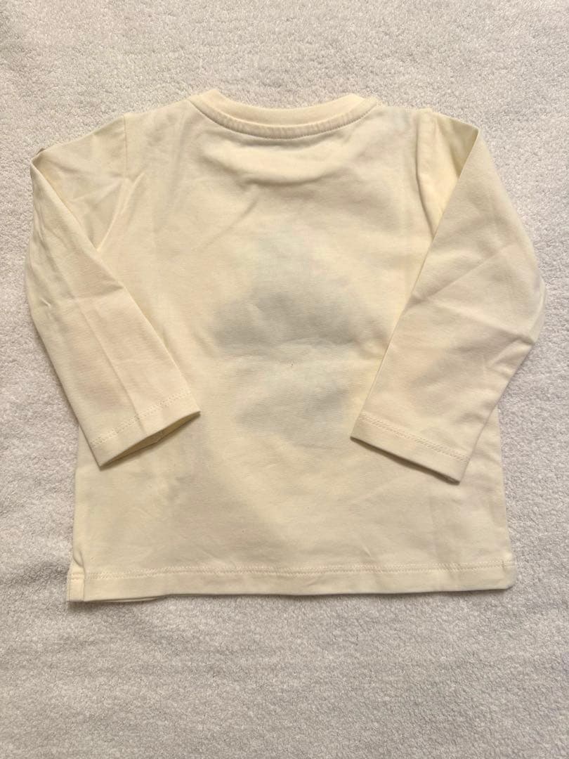 【新品】MONCLER モンクレール ベビー ロングTシャツ クリーム色