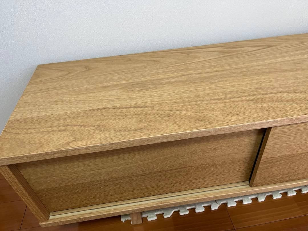 y　無印良品 オーク材 ＡＶラック テレビボード