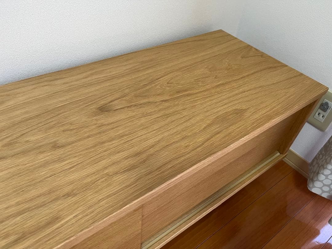 y　無印良品 オーク材 ＡＶラック テレビボード