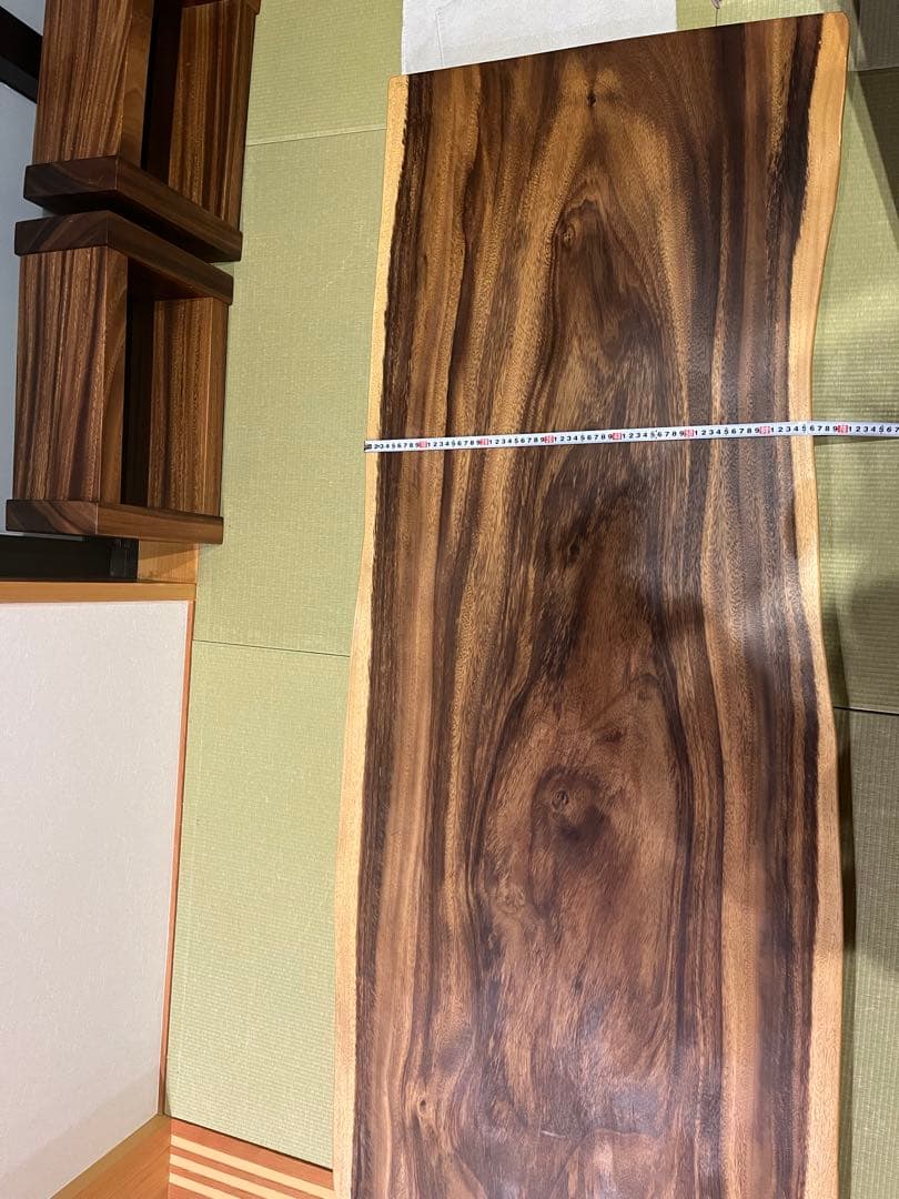 zhutingqin0826 一枚板　モンキーポッド　ダイニングテーブル