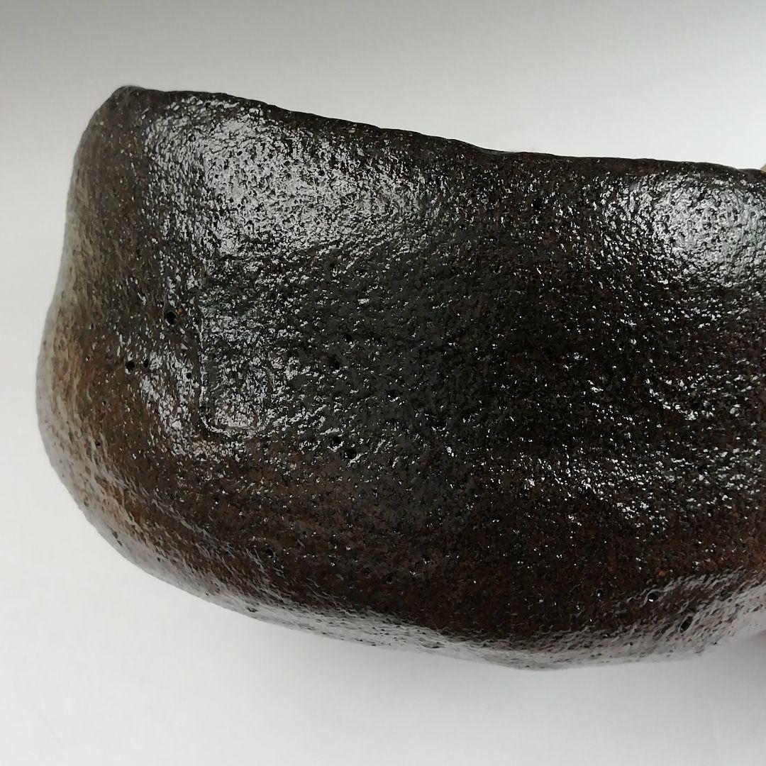 Ｔ８７０　茶碗　『長次郎　紙屋黒うつし』『黒茶碗』『佐々木昭楽 造』共箱　茶道具