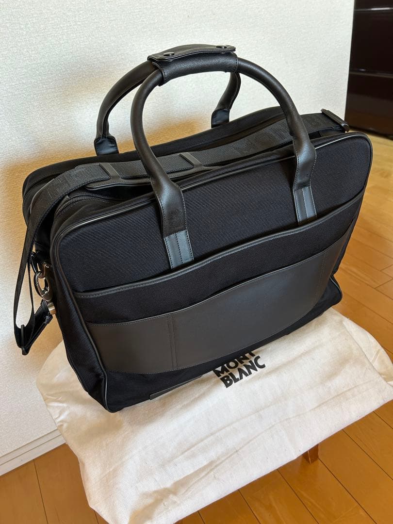 MONTBLANC ナイトフライト　2泊3日出張バック　ビジネスバッグ　ブラック