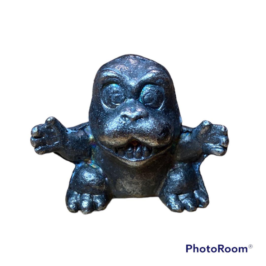 ミニラ フィギュア 金属 鉄 メタル 合金 レア 貴重 希少 ゴジラ レトロ