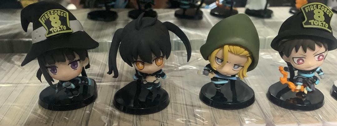 炎炎の消防隊フィギュア.ミニフィギュア.漫画全巻(シュリンクかかってます)セット